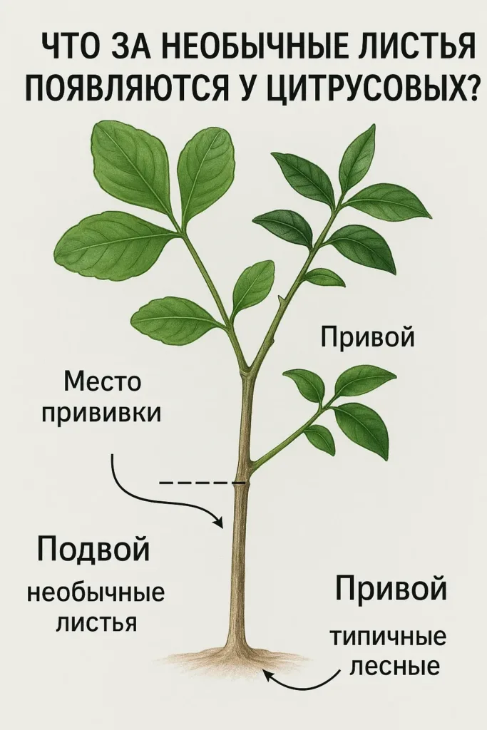 Лимон привой